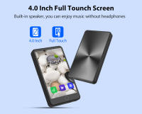 Reproductor De Vídeo Y Música Deelife MP4 Táctil Bluetooth WiFi Android Soporte De Memoria Externa Pantalla 2" - 4" Metal - details 10