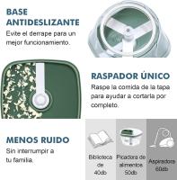 BIT Picadora de Alimentos, Picadora Manual Fácil de Limpiar y Segura, Picadora de Verduras Rápida para Verduras, Frutas y Nueces - details 3