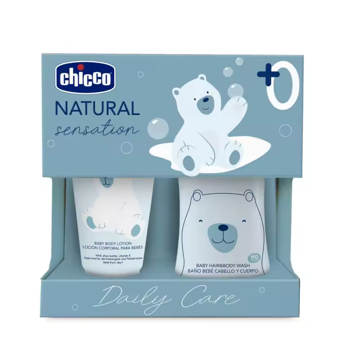 Set Natural Sensation higiene y crema Chicco - 1