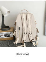 Mochila Universal De Nylon Para Hombres Y Mujeres Con Gran Capacidad Y Multi-bolsillos Mochila De Escuela Con Cierre De Hebilla Para Computadora - details 12