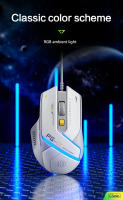 Ratón De Juego Inphic PG1 Con Cable Iluminación RGB Ergonómico Para Oficina Y Computadora Portátil 12800 DPI 6 Botones - details 2