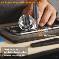 Juego De Destornilladores De Precisión 27 En 1 Mini Portátil Con Cabezas Magnéticas Para Celulares Relojes Computadoras - details 7
