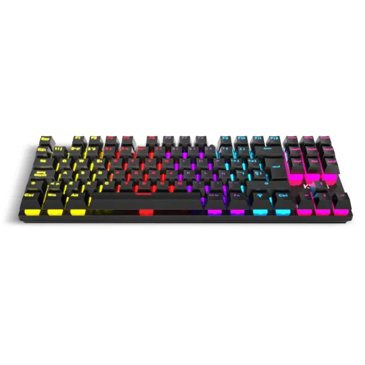 Krom Kasic TKL Rainbow Teclado Gaming Negro - 1