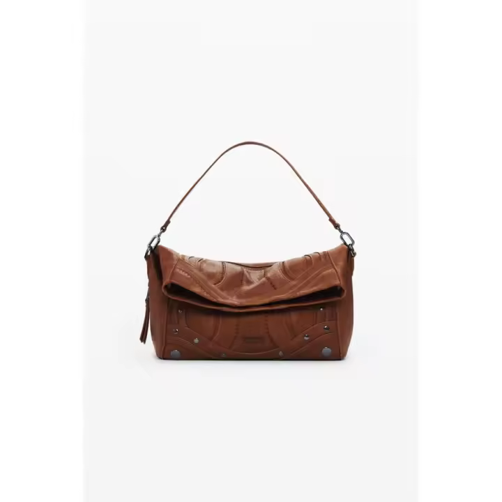 Bolsos sport de mujer DESIGUAL WAXPA8 6001 BOLSO EMBRO PATCH LOVERTY CAMEL 37307 25I - 1