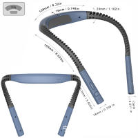 Lámpara colgante de cuello LED, lámpara de lectura con protección ocular, lámpara de mesa, lámpara para correr, lámpara de lectura de cuello, lámpara de belleza, lámpara colgante de cuello - details 4