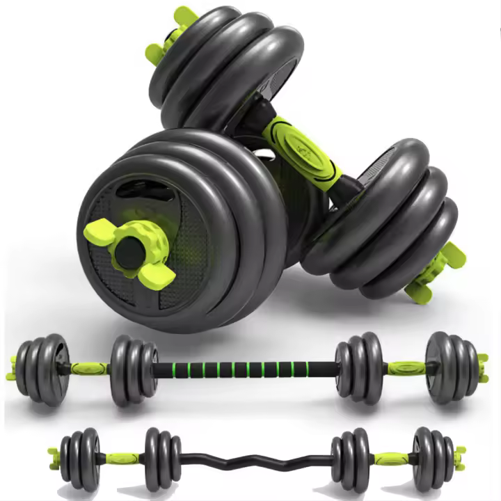 OZIO FITNESS Juego Kit 15 kg de Mancuernas 4 en 1 MultiFit - 1