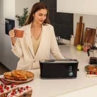 Cecotec 2185 Toast&Taste Extra B Tostadora de pan con capacidad para dos tostadas. 1000 W  tostado función descongelar. - details 0