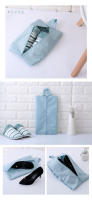 Bolsa De Almacenamiento Para Zapatos De Viaje Fabricada En Nylon Impermeable Y Antipolvo Essencial De Viaje Cubierta De Zapatos Para El Hogar - details 9