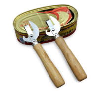 Abrigo De Botellas Y Lata De Madera Multifuncional Para El Hogar Abrebotellas Ecológico Con Mango De Madera Gadgets De Cocina - details 7