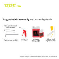 Rrskit Pistola De Freno De Bicicleta Cerámica Para Frenos De Montaña Shimano M6120 / 7120 / 8020 / 8120 / 9120/ Saint820 Pieza - details 2