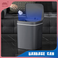 Basurero Inteligente Sensor Automático 16L Para Cocina Y Baño Impermeable Con Tapa Bin De Residuos Domésticos Eléctrico - details 0