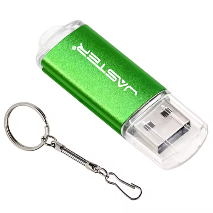JASTER Pendrive Creativo Con Llavero USB 2.0 En 9 Colores 128GB 64GB 32GB 16GB 8GB 4GB 128MB U Stick Moda Regalo - 1