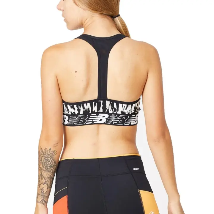 Sujetador New Balance Pace Bra Printed 3.0 Wk  Wb11035-Wk - 1