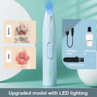 Afeitadora Eléctrica Para Perros Y Gatos Afeitadora Para Pies De Animales De Compañía Recortador De Pelo Apto Para Raza Grande Recargable - details 4
