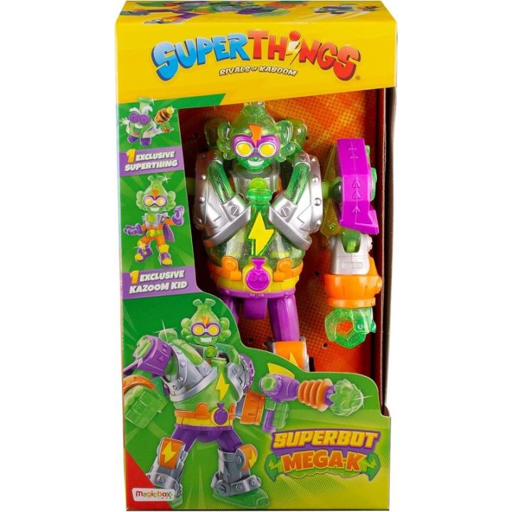 Robot articulado héroe Superbot accesorios
