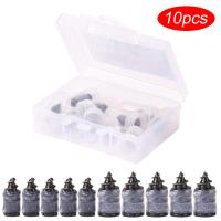 Kit De Reparación De Neumáticos Sin Grifo Universal Para Coche Motocicleta Scooter 10-100 Piezas Tornillos De Goma Para Reparación De Neumáticos Tubeless - details 0