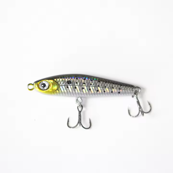 1Pcs Mini Señuelo De Pesca Vibratorio Sumergible 45mm 3g Señuelo De Lápiz Para Agua Dulce Artificiales Duro Equipamiento De Pesca - 1