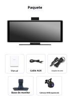 Cámara De Coche 4K 11.26'' Con Wireless Carplay Y Android Auto GPS Navegación Doble Lente Grabadora De Video De Dashboard WiFi 5G Y Cámara Trasera - details 17