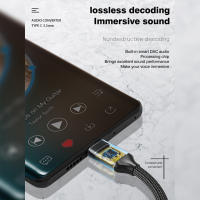 Adaptador De Audio Byscoon USB Tipo C a 3.5mm Aux Para Samsung Galaxy S22 S21 S20 FE Ultra Note 20 10 plus Cable Auxiliar De Alta Calidad - details 2