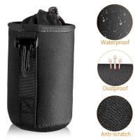 Bolsa De Lente De Cámara Impermeable Con Cordón Tamaño S M L XL Para Canon Sony Nikon Accesorios De Cámara Con Gancho - details 2
