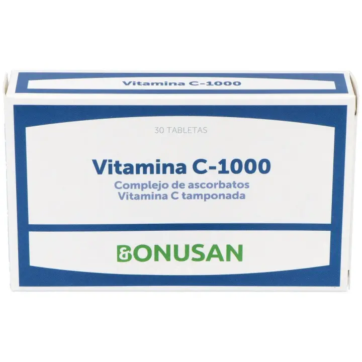 Bonusan Vitamina C 1000 Complejo De Ascorbatos 30Comp - 1
