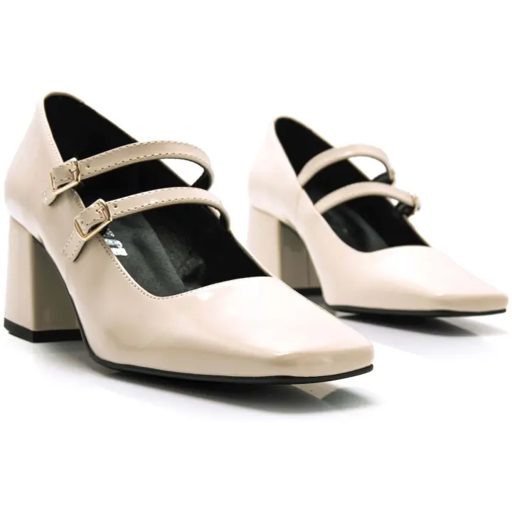 Zapatos Tacón marca Mustang modelo 59875-C55898 para mujer en color plata - 1
