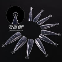 100Pcs Molde De Uña Rápido Para Extensión De Uñas Doble Cubierta Artículos De Manicura Herramienta De Extensión De Uñas Falsas Forma Completa Para Dedos - details 3