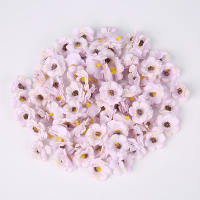 Cabezas De Margarita Multicolor De Seda Artificial 3cm Para Decoración De Boda Hogar Navidad Wreath Scrapbooking - details 11