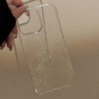 Funda De Teléfono Transparente Con Brillo Para iPhone 15 pro Max plus 14 13 12 11 Uso Minimalista Protección Contra Arañazos Y Peso Ligero - details 1