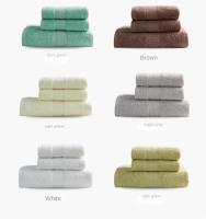 Toalla De Baño De Algodón Sólida Y Máquina Lavable Absorbente Para Lavar La Cara Y El Cuerpo Toalla Cuadrada Para El Baño - details 14