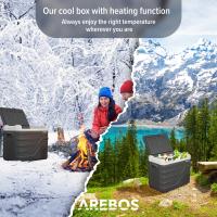 AREBOS Caja refrigerada 43L eléctrico coche nevera APP congelador caja camping - details 9