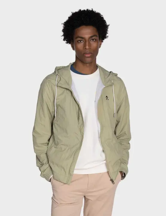 Harper & Neyer Military chubasquero verde para hombre - 1