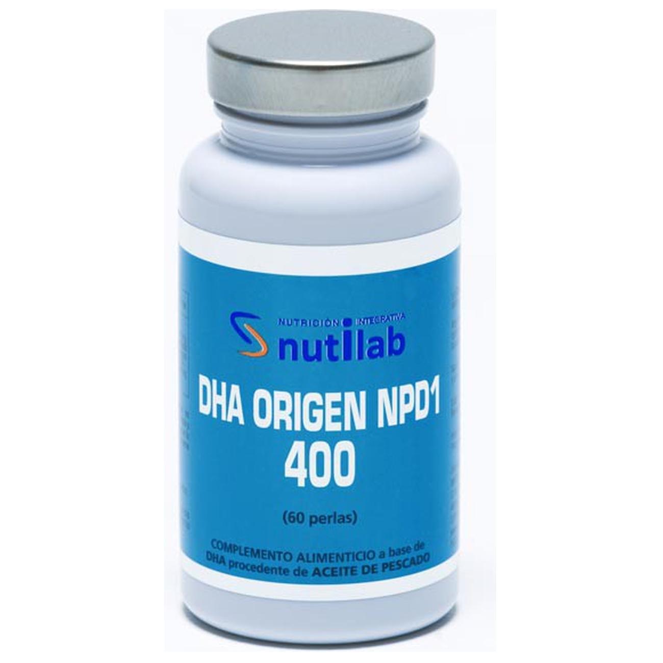 Nutilab Dha Origen Npd1 400mg 60 Perlas