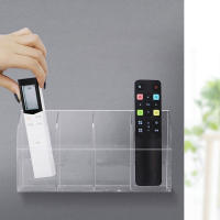 Soporte De Acrílico Para Control Remoto De TV Y Aire Acondicionado Caja De Almacenamiento De Pared Para El Hogar - details 0