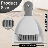 Mini Escoba Y Cepillo De Polvo Set Portátil Para Limpieza De Mesas Y Teclados Herramientas Multipropósito Para Limpiar Rastros En La Mesa De Comedor Y Computadora - details 12