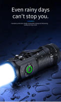 Nueva Linterna Táctica Ultra Potente Con 3 LEDs Recargable Por USB Torcha LED De Alta Potencia Con Imán Lámpara De Mano Mini - details 9