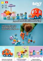 LEGO DUPLO 10458 Bluey Excursión a la Heladería con Bluey - Juego Educativo con Coche de Juguete, Puesto de Helados y 2 Figuras inc. Bandit - Regalo para Niñas y Niños apartir de 2 Años - details 0