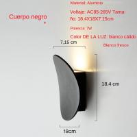 Lámpara De Pared LED Moderna Para Interior Y Exterior Impermeable De Aluminio Para Decoración De Jardín Y Patio Fuente De Energía AC90-260V - details 4