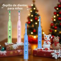 Cepillo De Dientes Eléctrico Rotativo Para Adultos Con Cerdas Suaves 5 Modos De Limpieza Recargable Por USB Y 4/8 Cabezas De Reemplazo - details 1