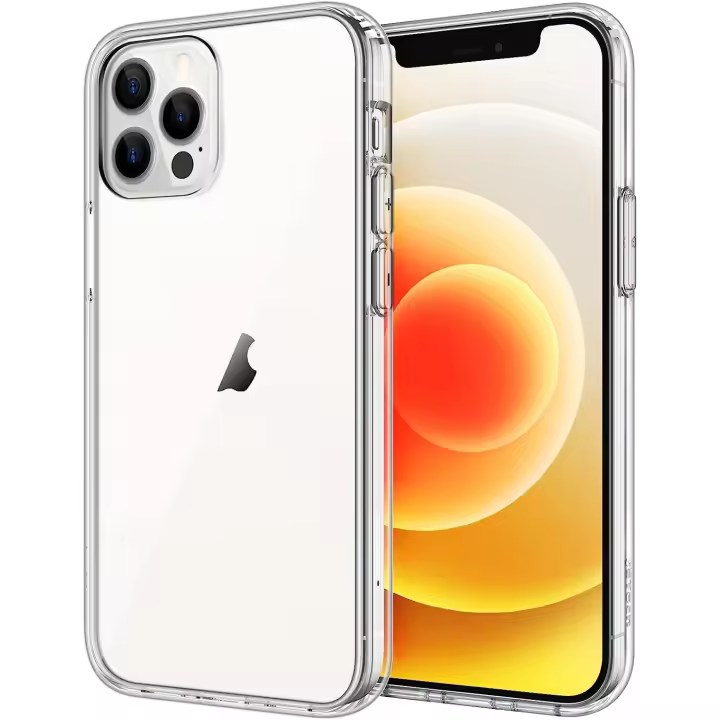 No Application Funda para Iphone 12/12 PRO 6,1 Pulgadas - Anti-Amarillo - Absorción de Impacto - 1