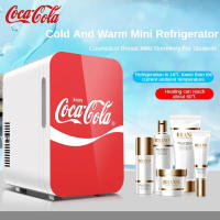 COCA COLA Nevera Eléctrica Portátil 6L, 12V coche - 220V Red Eléctrica  18 x 29,5 x 24,5 cm Enfría y Calienta - SpazioLuzio - details 0