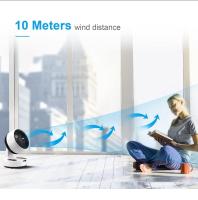 Ventilador de Mesa,Ventilador de Escritorio con Control Remoto y Temporizador,Ventilador Silencioso de Oscilación Circulador de Aire Ventilador de Sobremesa con 3 Velocidades para Hogar,Oficina - details 3