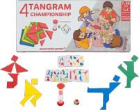 Tangram 4 jugadores Championship Aquamarine games CP039 - details 0