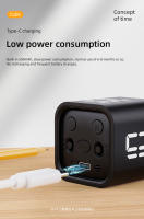 Temporizador Digital Silencioso Con Vibración Y Alarma De Tiempo Personalizable De 5 a 60 Minutos Ideal Para Estudiar Cocinar Trabajar Y Aprender - details 7