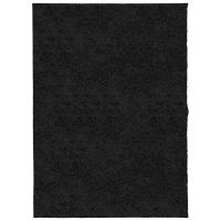 vidaXL Alfombra de pelo largo moderna 140x200 cm Color Antracita,  Beige,  Crema y mas Alfombras de área  Alfombra de Piso para Sala de Estar Dormitorio Habitación Salón - details 3