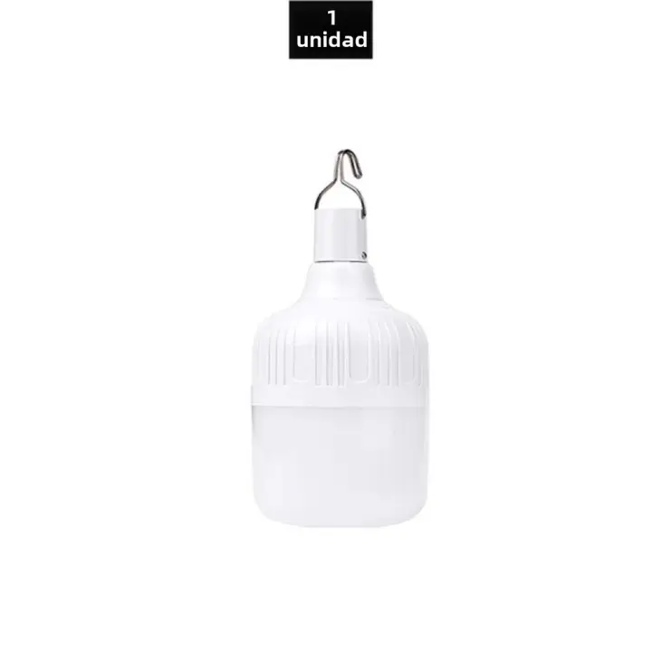 Bombilla LED Impermeable Para Iluminación Exterior Camping Super Brillante Luz De Noche Mercado Con Lámpara De Piso Sin Cable - 1