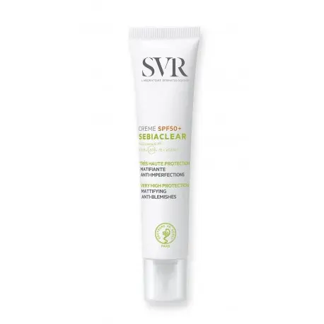 Svr Laboratoire Dermatologique SVR Sebiaclear Creme Spf 50+ - Crema Protectora para Piel Grasa 40ml - 1