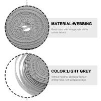 2 Rollos De Correa Para Cortina Resistente Al Desgaste Hebilla Decorativa Para Cortina Cinta Universal Para Atar Cortinas - details 4