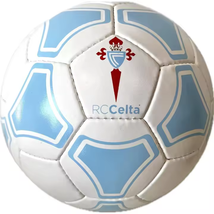 Balón Celta de Vigo Mundial Grande - Blanco - 21cm - Detalle Estampado - Producto Oficial - 1