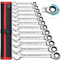 Juego De Llaves De Combinación Con Desviador De 72 Dientes Para Reparación De Coches Y Equipo Doméstico Material Cr-V Portátil Y Explosión-Prueba - details 0
